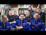 Replay Deux Russes et un Américain rejoignent la Station spatiale internationale