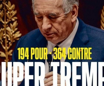 Replay Dans la presse - Chute de François Bayrou : Super trempe