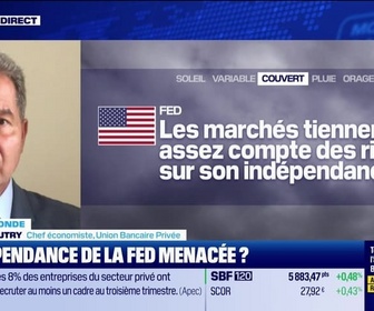 Replay BFM Bourse - L'éco du monde : L'indépendance de la Fed menacée ? - 27/08