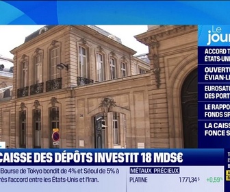 Replay IA et Finance, la nouvelle donne des entreprises - La Caisse des Dépôts investit 18 milliards d'euros dans l'IA