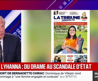 Replay BFM Politique - Mort de Lyhanna: Un drame révélateur (...) chacun d'entre nous doit faire son examen, affirme Dominique de Villepin