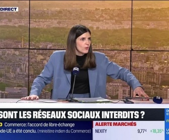 Replay Le 18/19 d'Hedwige Chevrillon - Clara Chappaz (ambassadrice du numérique et de l'IA) : réseaux sociaux aux -15 ans, interdit ? - 26/01