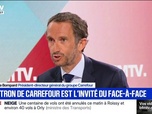 Replay Face à Face - Neige-verglas: Il n'y a pas de pénurie ce matin, affirme Alexandre Bompard, président-directeur général du groupe Carrefour