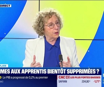 Replay Good Morning Business - Muriel Penicaud (Ancienne ministre) : Les primes aux apprentis bientôt supprimées ? - 30/04