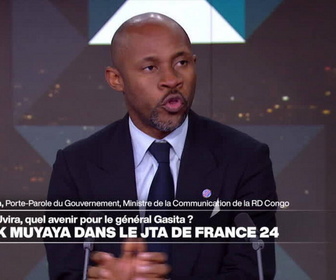 Replay Journal de l'Afrique - Patrick Muyaya sur France 24 : le cessez-le-feu n'est pas optimal
