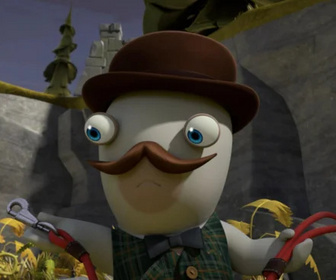 Replay Les Lapins Crétins - Invasion, la série TV - Enquête crétine
