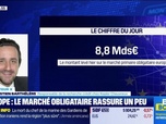 Replay BFM Bourse - Le chiffre du jour : 8.8 milliards d'euros, montant levé hier sur le marché primaire obligataire européen, la séance la plus active depuis le 16 mars - 26/03