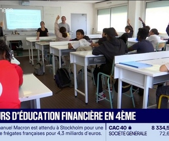 Replay Good Morning Business - Des cours d'éducation financière en 4ème