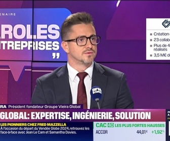 Replay Paroles d'entreprises - Jérémy Vieira (Groupe Vieira Global) : Expertise, ingénierie, solution - 09/11