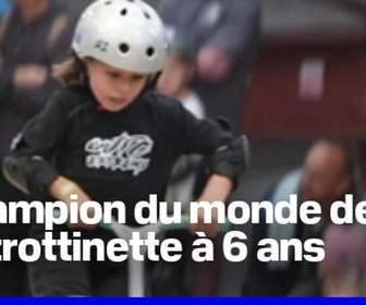 Replay L'image du jour - À 6 ans, ce Français devient champion du monde de trottinette freestyle