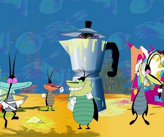 Replay Oggy et les cafards - S04 E06 - Une fête d'enfer!