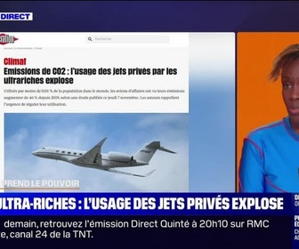 Replay Perrine jusqu'à minuit - Ultra-riches : l'usage des jets privés explose - 07/11