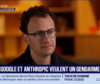 Replay Tech & Co, la quotidienne - Le Tech Flash : OpenAI, Google et Anthropic veulent un gendarme de l'IA, par Léa Benaim - 14/09