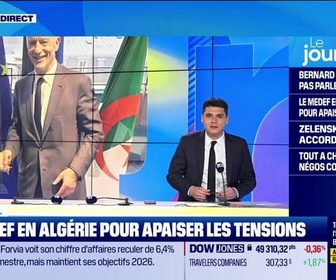 Replay Good Morning Business - Le Medef en Algérie pour apaiser les tensions