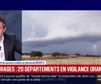 Replay Marschall Truchot : orages, 20 départements en vigilance orange - 24/08