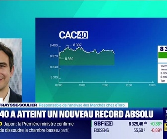 Replay Tout pour investir - Arbitrage : Le CAC40 atteint un nouveau record absolu - 14/01