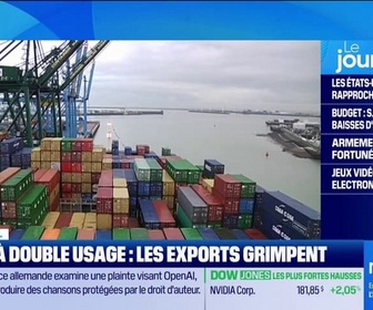 Replay Good Morning Business - La France n'a jamais exporté autant de biens à double usage !
