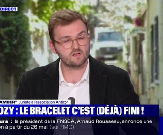 Replay BFM Story - Un deux poids, deux mesures inaudible, déclare Maxence Lambert, de l'association Anticor, suite au refus d'Emmanuel Macron de déchoir Nicolas Sarkozy de sa légion d'honneur