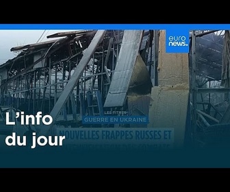 Replay L'info du jour | 13 novembre 2025 - Mi-journée