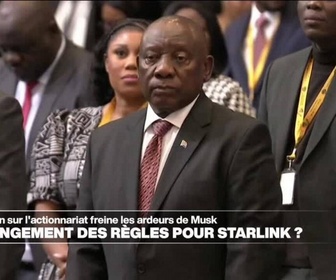 Replay Journal de l'Afrique - Un changement de règles pour Starlink ? Le débat bat son plein en Afrique du Sud