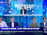 Replay Week-end direct - Élisabeth Borne : le RN héritier de Pétain - 28/05