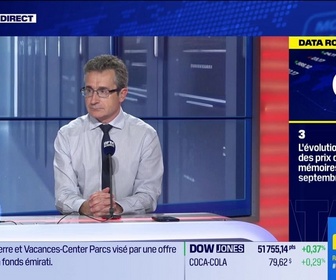 Replay BFM Bourse - La Data Room : x3 = Le prix des puces mémoires depuis la fin septembre - 22/06