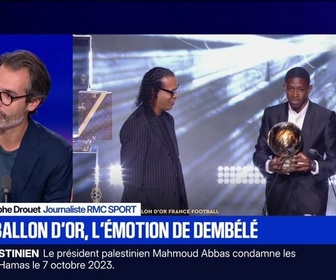 Replay BFM Grand Soir - Sacré Ballon d'Or, l'émotion de Dembélé - 22/09