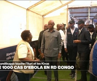 Replay Journal de l'Afrique - Plus de 1 000 cas et plus de 250 décès confirmés d'Ebola Bundibugyo dans l'Est de la RD Congo