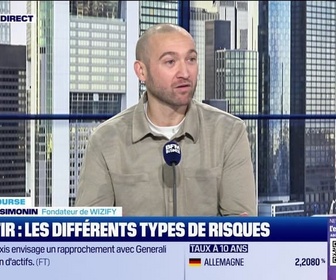 Replay BFM Bourse - Culture Bourse : Investir, les différents types de risques par Antoine Larigaudrie - 25/11