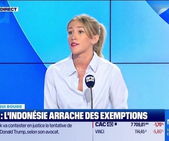 Replay Le monde qui bouge - Caroline Loyer : Tarifs, l'Indonésie arrache des exemptions - 27/08