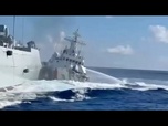 Replay Deux navires chinois se heurtent en poursuivant un patrouilleur philippin