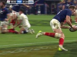 Replay Tournoi des Six Nations de Rugby - Journée 5 : Léo Barré relance le XV de France avec son premier essai international