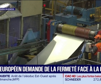 Replay Good Morning Business - L'acier européen en crise face à la Chine