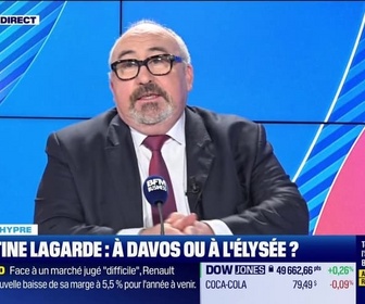 Replay Face à Lechypre - Emmanuel Lechypre face à Jean-Marc Daniel : Christine Lagarde, à Davos ou à l'Élysée ? - 19/02