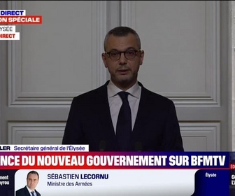 Replay Marschall Truchot Story - Édition spéciale - L'annonce du gouvernement Bayrou sur BFMTV - 23/12