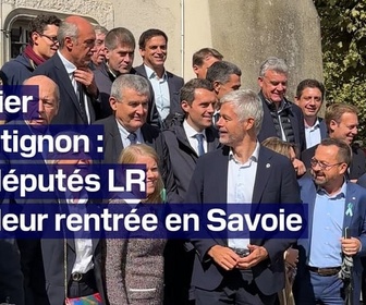 Replay Robin de BFM - Je suis sûr que dans cette pièce, il y a des futurs ministres: la Droite républicaine fait sa rentrée en Savoie