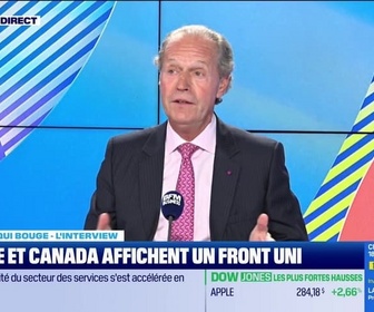 Replay Le monde qui bouge - L'Interview : Europe et Canada affichent un front uni - 06/05