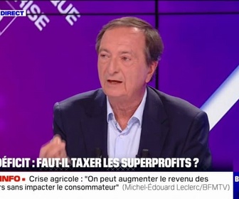 Replay BFM Politique - Déficit français: Je considère que la dette est une bonne ressource estime Michel-Édouard Leclerc