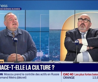 Replay Good Morning Business - Emmanuel Lechypre face à Jean-Marc Daniel : L'IA menace-t-elle la culture ? - 29/09