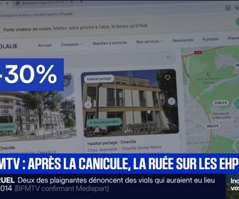 Replay BFM Première - INFO BFMTV. Après la canicule, les demandes de placement de seniors en Ehpad en hausse