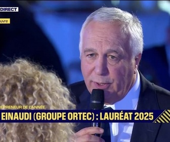 Replay BFM Awards - L'Award de l'entrepreneur de l'année : André Einaudi, PDG du Groupe Ortec