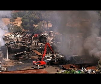 Replay En images, une explosion dans une station-service à Rome fait des dizaines de blessés