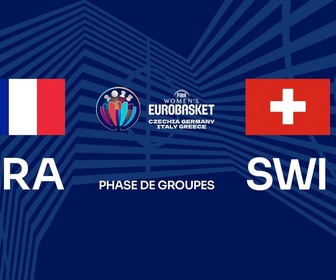 Replay EuroBasket Féminin 2025 - Basket - Euro féminin - France / Suisse