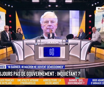 Replay Les Grandes Gueules - Michel Barnier coincé entre les LR et les macronistes.