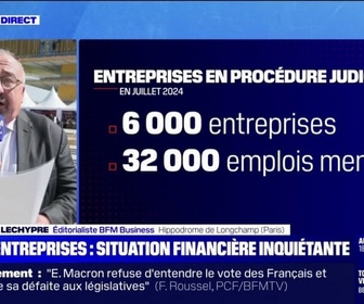 Replay La chronique éco - Medef: la situation financière des entreprises inquiète