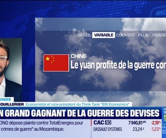 Replay BFM Bourse - L'éco du monde : La guerre commerciale renforce la position du yuan dans le monde - 18/11