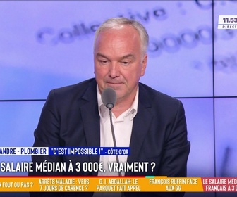 Replay Les Grandes Gueules - Gabriel Attal veut Un salaire médian à 3.000 euros comme les Américains