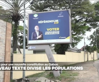 Replay Journal De L'afrique - Projet d'une nouvelle constitution, le nouveau texte divise les gabonais