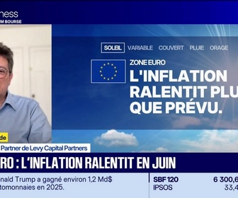 Replay BFM Bourse - L'éco du monde : L'inflation européenne ralentit en juin à 2,8% contre 3,2% en mai - 01/07