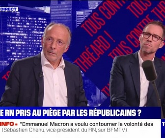 Replay Tous contre Thréard! - Le RN pris au piège par les Républicains ? - 13/09